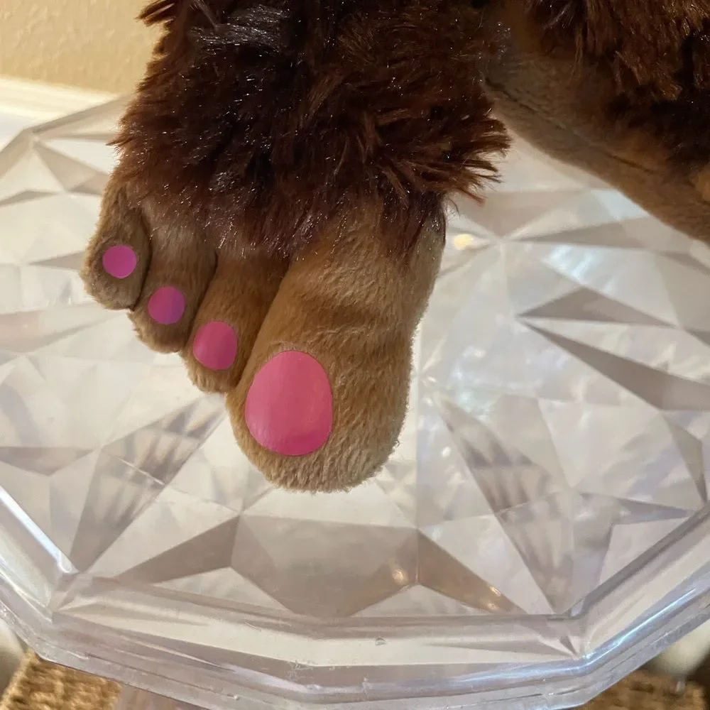 She Squatch Brown and Pink Plush Big Foot Doll